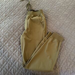 Green Lululemon joggers